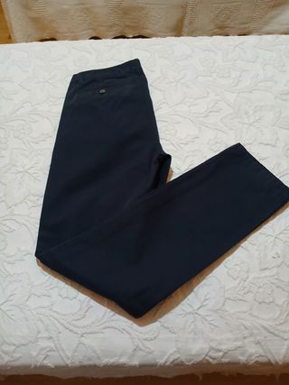 Pantalón Chino Caballero TEX Azul Talla M