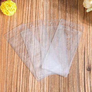 ✨ - 50 fundas transparentes para marcapáginas PVC