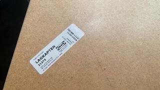 Tablero de mesa de escritorio sin patas
