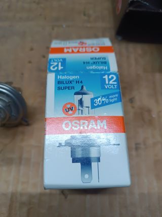 Lampadina Osram alogena H4 12V 60/55W UV Block