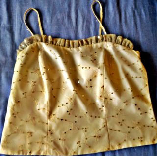 Top de fiesta con lentejuelas