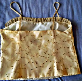 Top de fiesta con lentejuelas