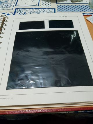 Hojas Filabo año 1976 al 1980 y Edifil 1987 y 1988