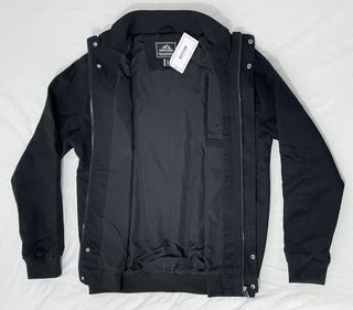Chaqueta Militar Kefitevd Hombre L Negra