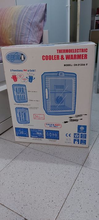Mini frigorífico / nevera portátil Evercool 20 L H