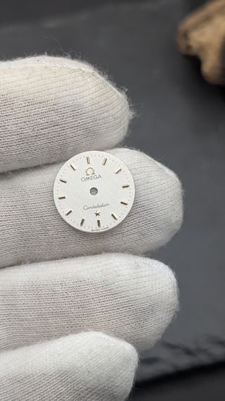 Esfera Omega Constellation Bianco en oro