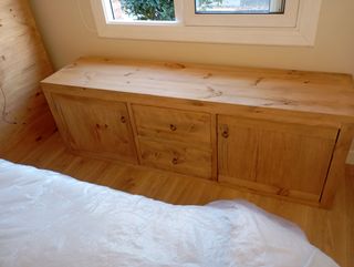 Mesa de madera a medida