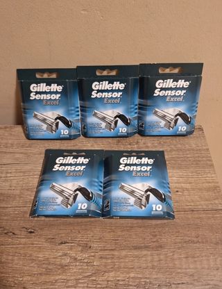 50 Recambios Gillette Sensor Excel