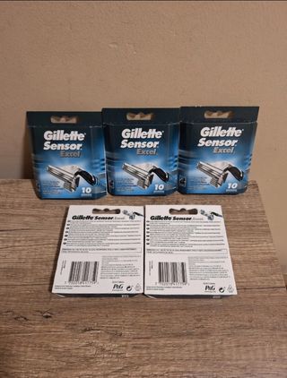 50 Recambios Gillette Sensor Excel