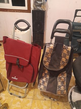 Dos carritos de la compra