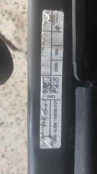 ASIENTOS TRASERO DERECHO VOLKSWAGEN TOURAN 