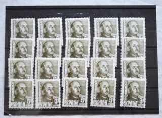 Blister 20 sellos Franco