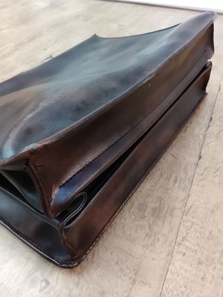 Maletín de cuero vintage