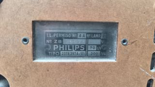 TELEVISIÓN O TELEVISOR ANTIGUA DE MADERA PHILIPS