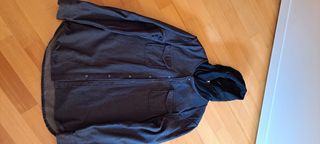 Camicia con cappuccio Oaklay grigia