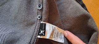 Camicia con cappuccio Oaklay grigia