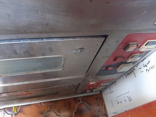 Horno de pizza eléctrico y gas 