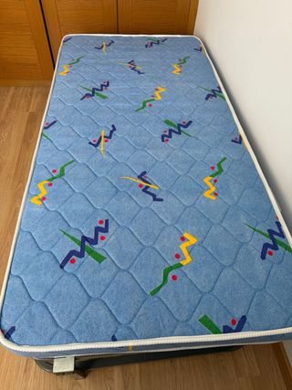 Somier cama nido + colchón 90x180