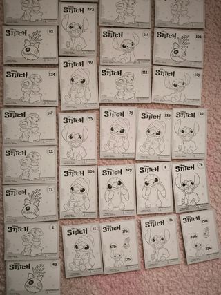 Cromos Stitch scrapbook Panini
