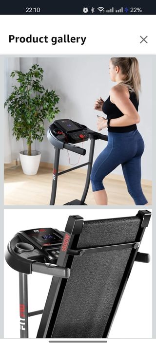 Treadmill Cinta de correr Fitfiu Fitness Amazon