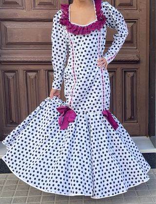 Traje de flamenca talla 38-40 