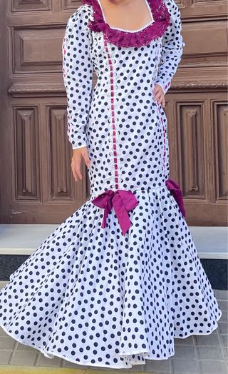 Traje de flamenca talla 38-40 