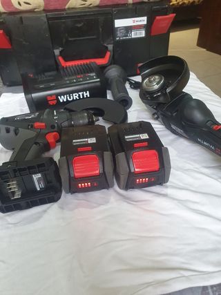 Kit Radial y Taladro ABS/AWS 18-125 COMPACT WURTH 