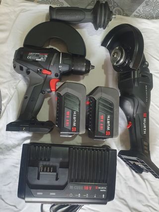 Kit Radial y Taladro ABS/AWS 18-125 COMPACT WURTH 