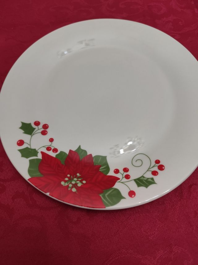 Set Servizio piatti ceramica 12 pezzi dà 6 persone
