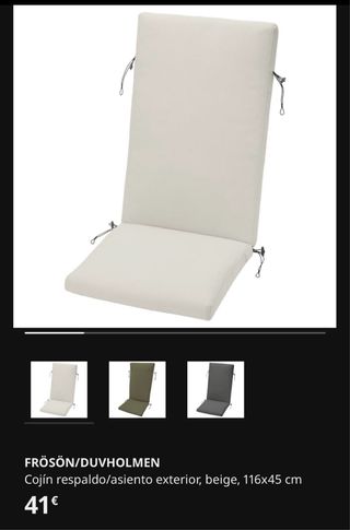 Comedor Exterior IKEA Blanco
