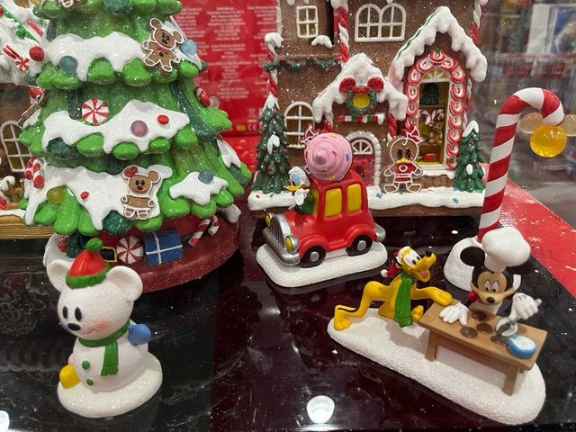 Pueblo Navideño Disney 13 Piezas