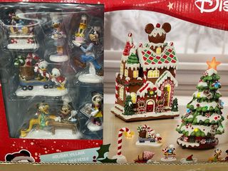 Pueblo Navideño Disney 13 Piezas