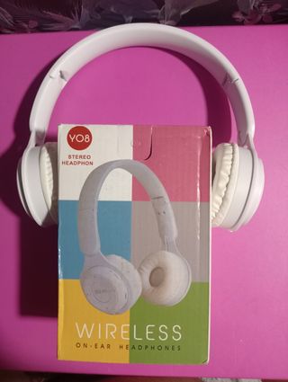 Auriculares  cascos YOB Bluetooth Blancos