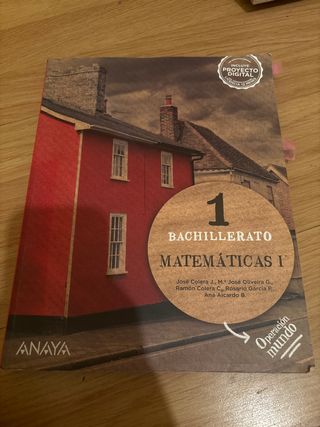 Matemáticas I.