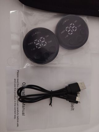 Cinturón Estimulador Muscular EMS USB