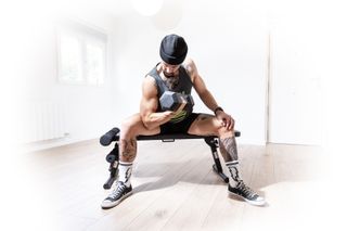 Mancuernas Thunder WOD 2x10kg Hexagonales