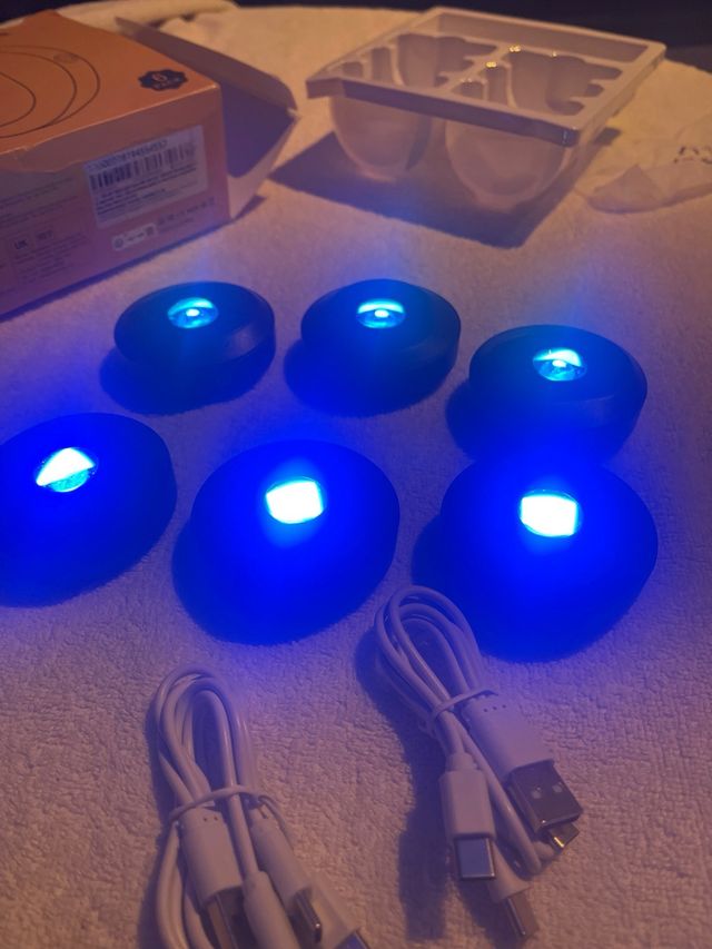 Luces LED Recargables (6 unidades)