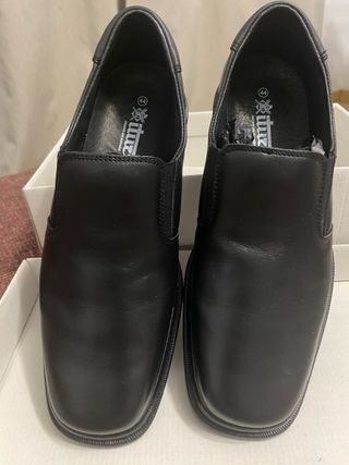 Mocasines negros Iturri talla 44 Piel