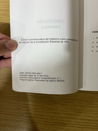 Constitución Española