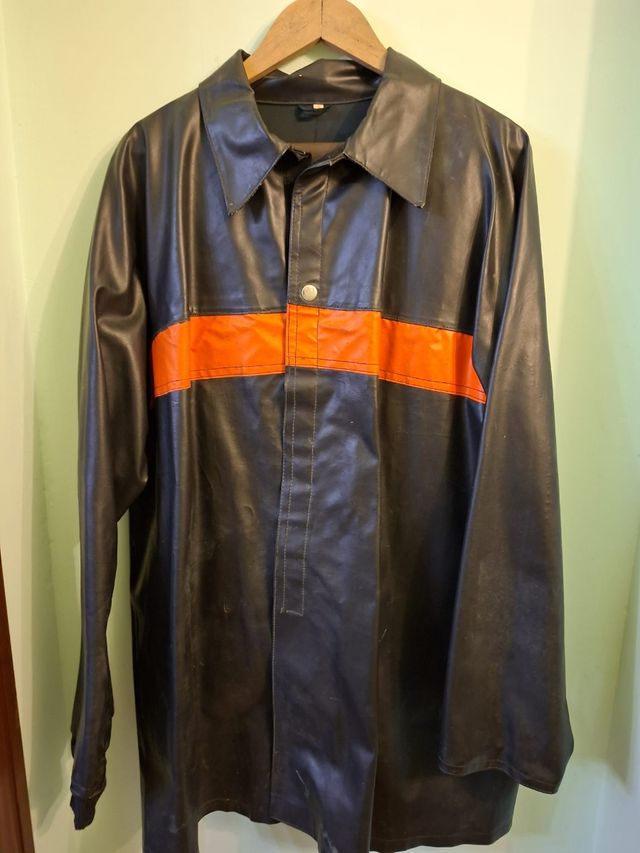 Traje ignífugo y mascarilla respiración 1966