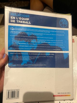 Libro Relacions en l'equip de treball