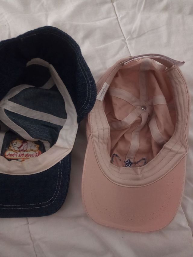 Lote 2 Gorras Nuevas sin estrenar infantiles o gra