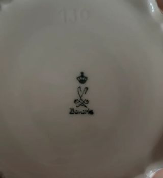 Teiera vintage Bavaria decorata