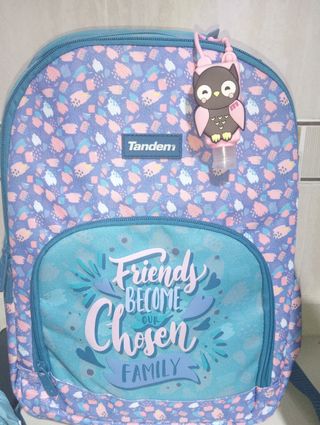 Mochila escolar, estuche y archivador Tandem