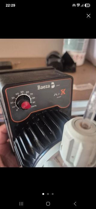 Dosificador bomba de cloro Baeza