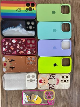 Lote 11 Fundas iPhone 14 Pro