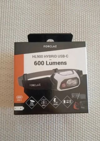 Linterna Forclaz HLM
900 HYBRID USB-C 600 Lúmenes