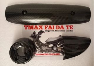 Paracalore Scarico TMAX 2008-2011 Carbon Look