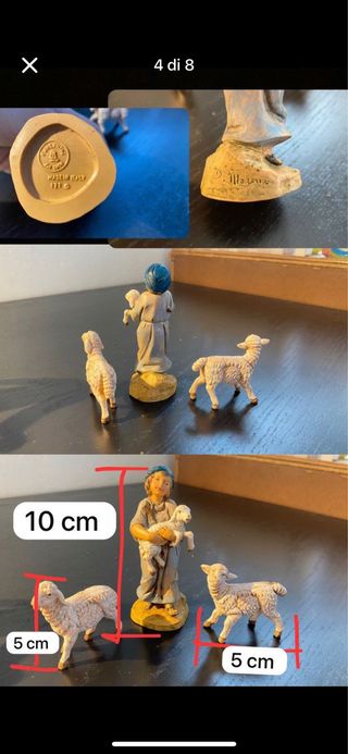 Presepe Fontanini originale in legno