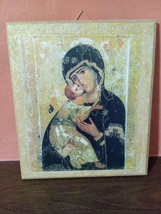 Quadro Sacro Madonna con Bambino